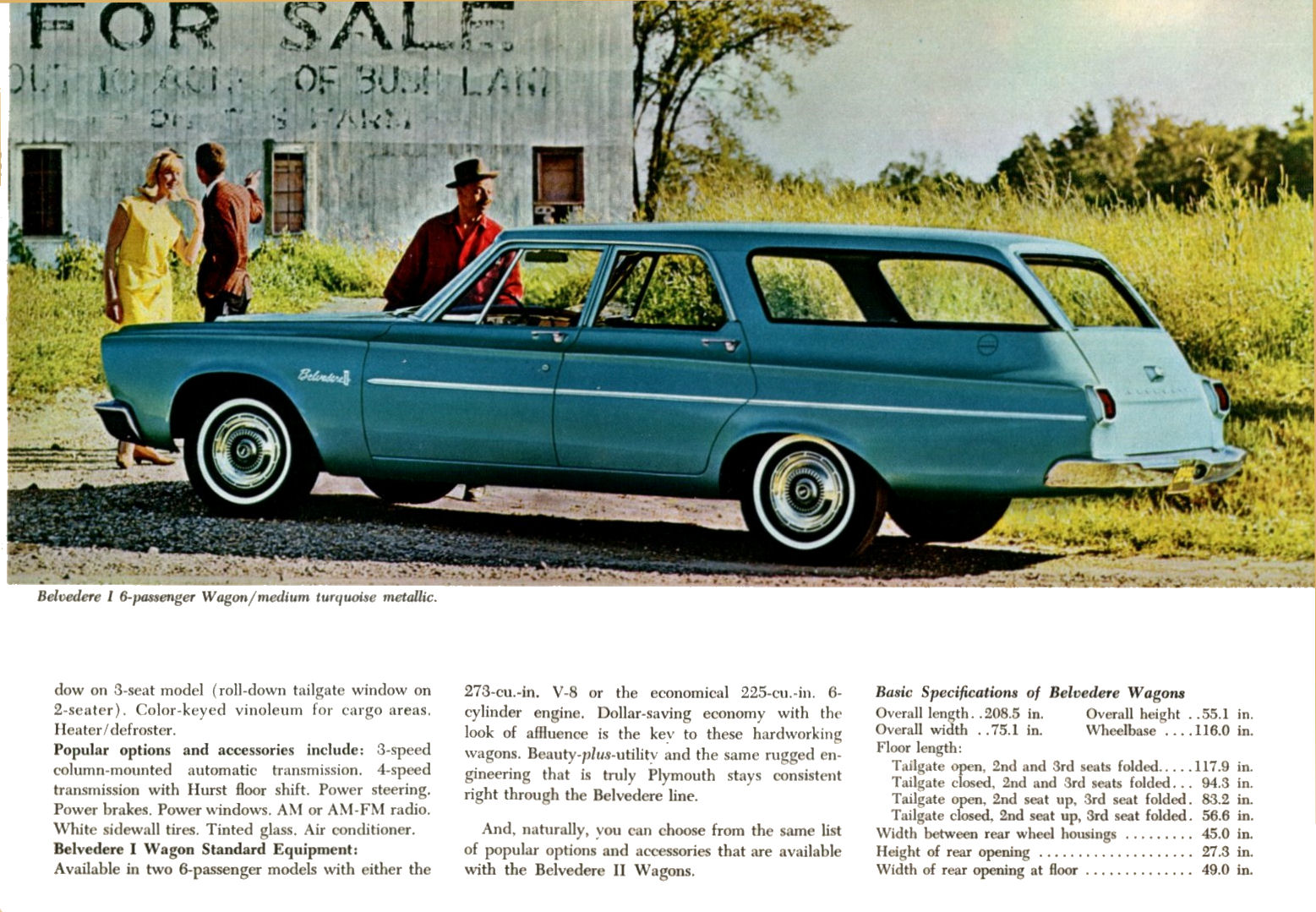 1965 Plymouth Station Wagons Brochure 4846